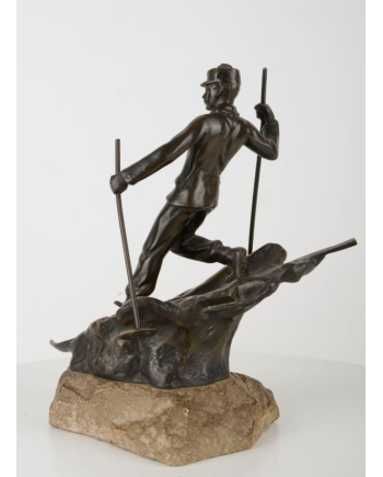 Skieur - Carl Kauba