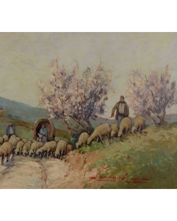 Un Chemin dans les Alpilles F. Car