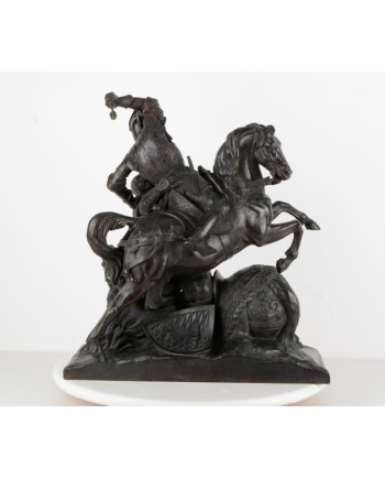 Charles Martel combattant Abdérame - Th. Gechter
