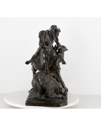 Charles Martel combattant Abdérame - Th. Gechter