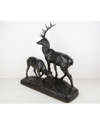 Biche et Cerf - J.-E. Masson