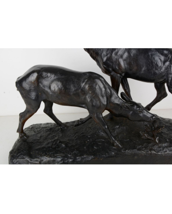 Biche et Cerf - J.-E. Masson
