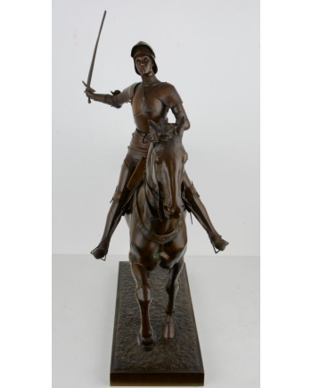 Jeanne d'Arc équestre - Paul Dubois