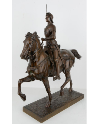 Jeanne d'Arc équestre - Paul Dubois