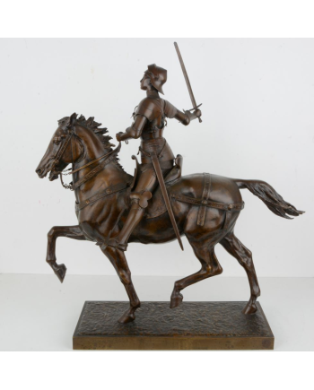 Jeanne d'Arc équestre - Paul Dubois