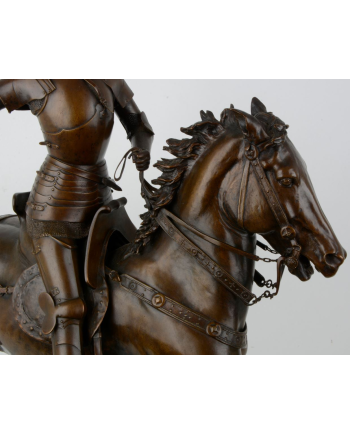 Jeanne d'Arc équestre - Paul Dubois