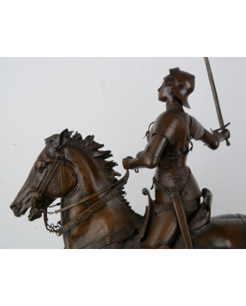 Jeanne d'Arc équestre - Paul Dubois