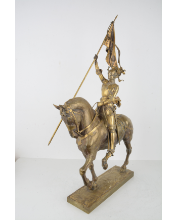 Jeanne d'Arc équestre - Emmanuel Frémiet