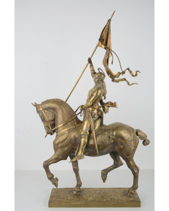 Jeanne d'Arc équestre - Emmanuel Frémiet