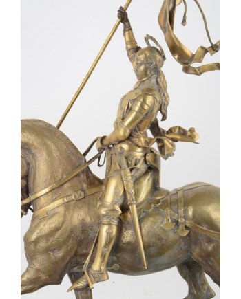 Jeanne d'Arc équestre - Emmanuel Frémiet