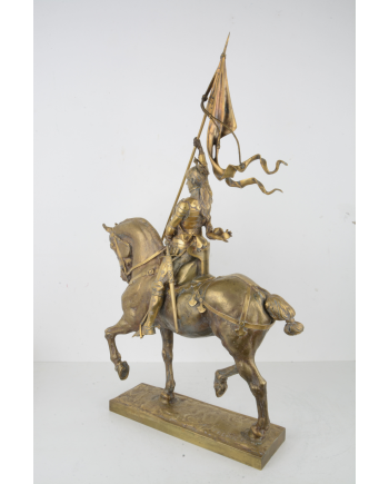 Jeanne d'Arc équestre - Emmanuel Frémiet