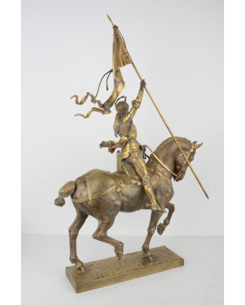 Jeanne d'Arc équestre - Emmanuel Frémiet