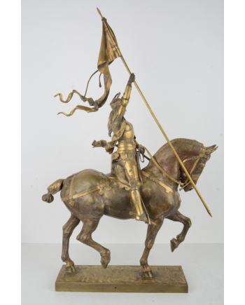 Jeanne d'Arc équestre - Emmanuel Frémiet