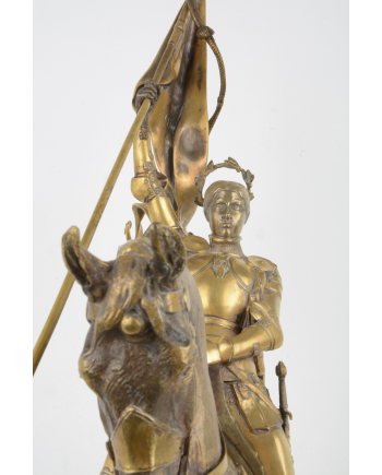 Jeanne d'Arc équestre - Emmanuel Frémiet