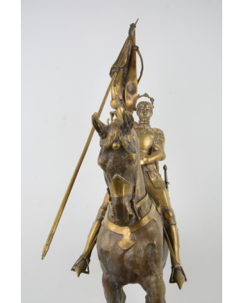 Jeanne d'Arc équestre - Emmanuel Frémiet
