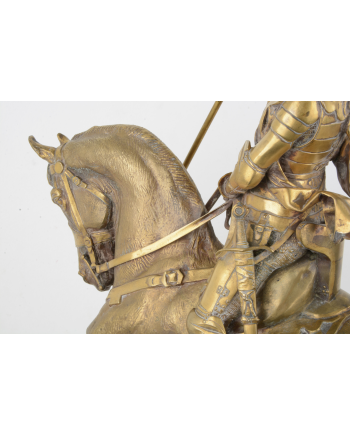 Jeanne d'Arc équestre - Emmanuel Frémiet