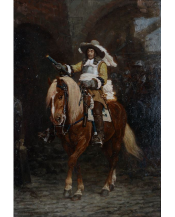 Le maréchal de la Ferté-Seneterre entrant dans Belfort - 1654