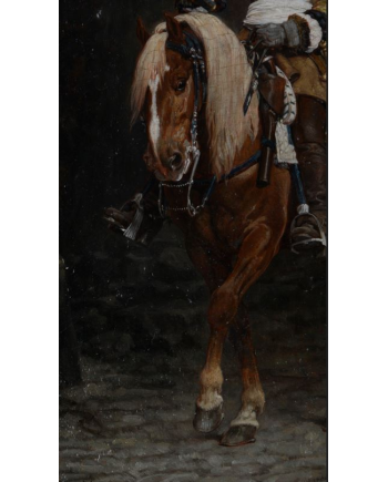 Le maréchal de la Ferté-Seneterre entrant dans Belfort - 1654