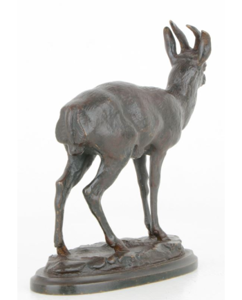 KEVEL ou Gazelle d'Ethiopie - Barye