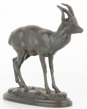 KEVEL ou Gazelle d'Ethiopie - Barye