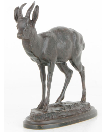 KEVEL ou Gazelle d'Ethiopie - Barye