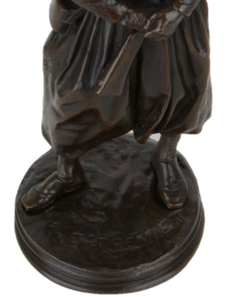 Le Zouave de la Garde - E. Frémiet