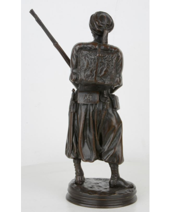 Le Zouave de la Garde - E. Frémiet