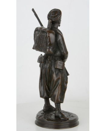 Le Zouave de la Garde - E. Frémiet