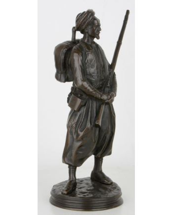 Le Zouave de la Garde - E. Frémiet