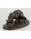 Chatte et chatons - Cl. Masson