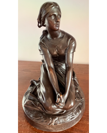 Jeanne d'Arc à Domrémy - Henri Chapu