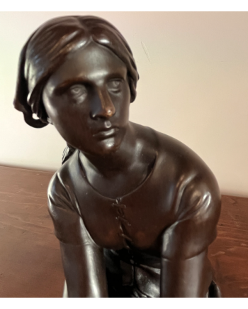 Jeanne d'Arc à Domrémy - Henri Chapu