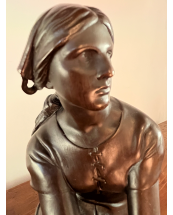 Jeanne d'Arc à Domrémy - Henri Chapu