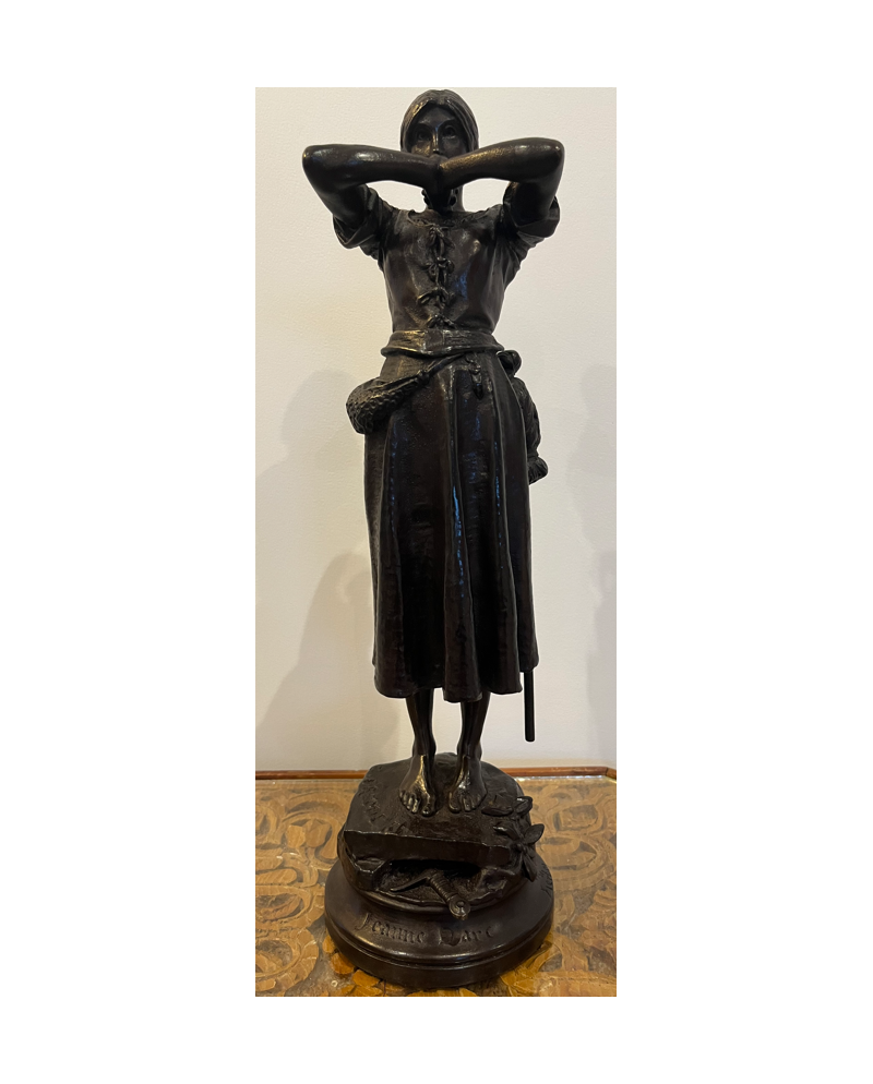 Jeanne d'Arc à Domrémy - E.Fremiet