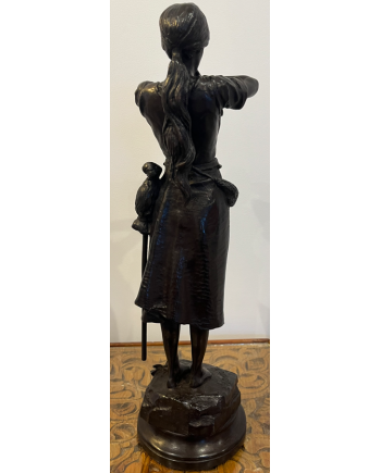 Jeanne d'Arc à Domrémy - E.Fremiet