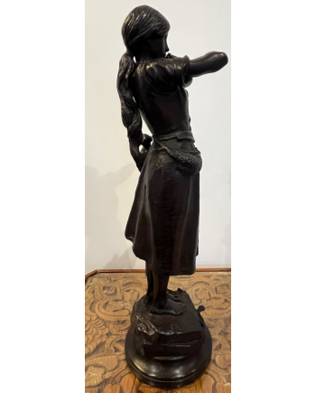 Jeanne d'Arc à Domrémy - E.Fremiet