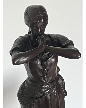 Jeanne d'Arc à Domrémy - E.Fremiet