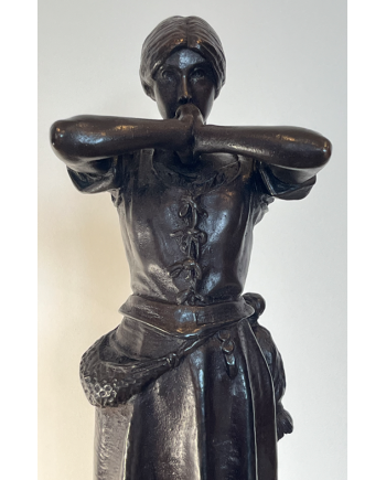 Jeanne d'Arc à Domrémy - E.Fremiet
