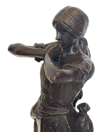 Jeanne d'Arc à Domrémy - E.Fremiet
