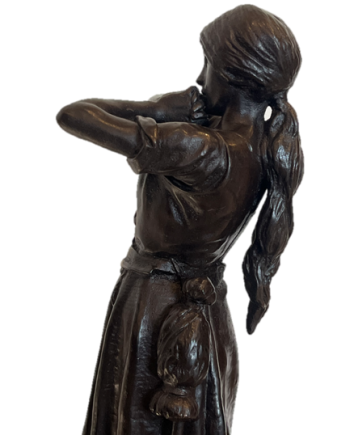 Jeanne d'Arc à Domrémy - E.Fremiet