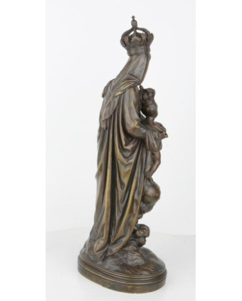 Madone couronnée à l'Enfant