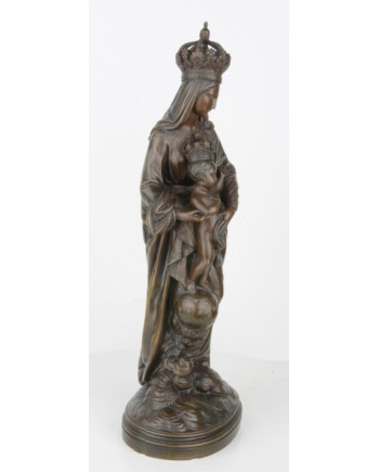 Madone couronnée à l'Enfant