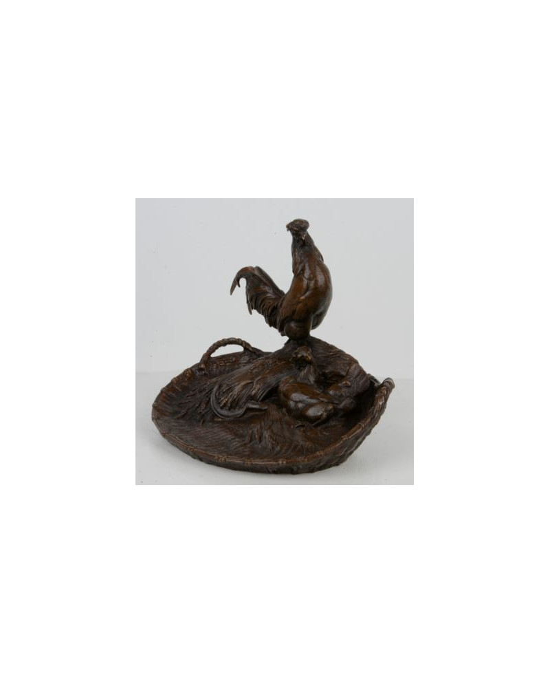 Coq et Poule - Vide-Poche - Auguste Caïn