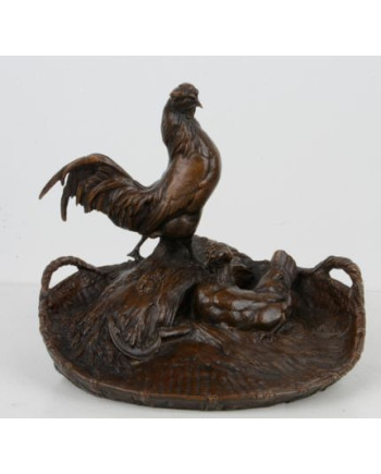Coq et Poule - Vide-Poche - Auguste Caïn