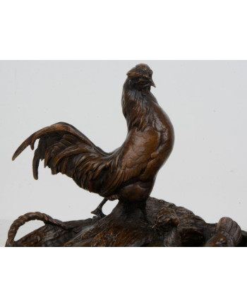 Coq et Poule - Vide-Poche - Auguste Caïn