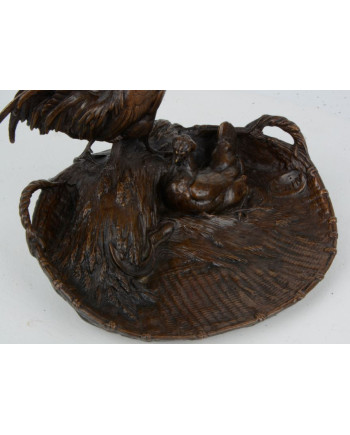 Coq et Poule - Vide-Poche - Auguste Caïn