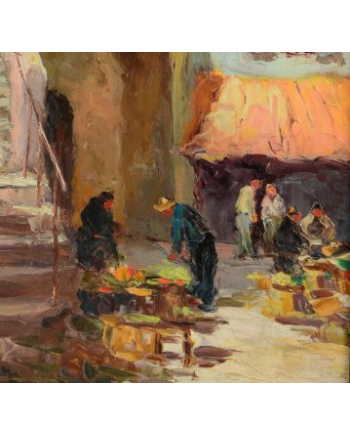 Petit Marché à Saint-Tropez - Ch. Cermak